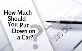 Car Down Payments – How Much Should You Put Down?